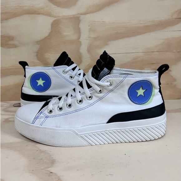 Converse - Untitl3d Mid Canvas Hi Top - Sneakers - White - Men's - 10 - 171870C - Picture 1 of 10